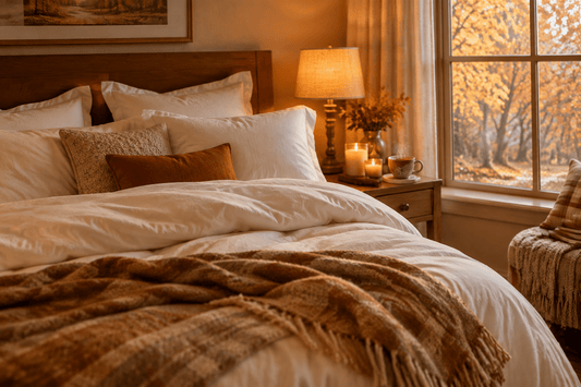 5 tips for having a good night's sleep in Autumn - Down & Cotton