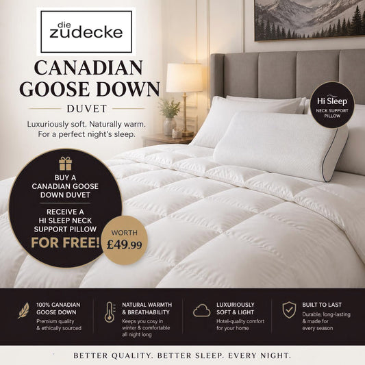 Die Zudecke 100% Canadian Goose Down Duvet